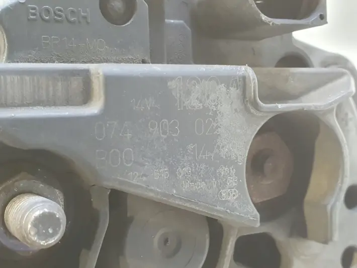 VW Transporter T4 2.5 TDI ALTERNATOR 120A 074903025J 0124515013