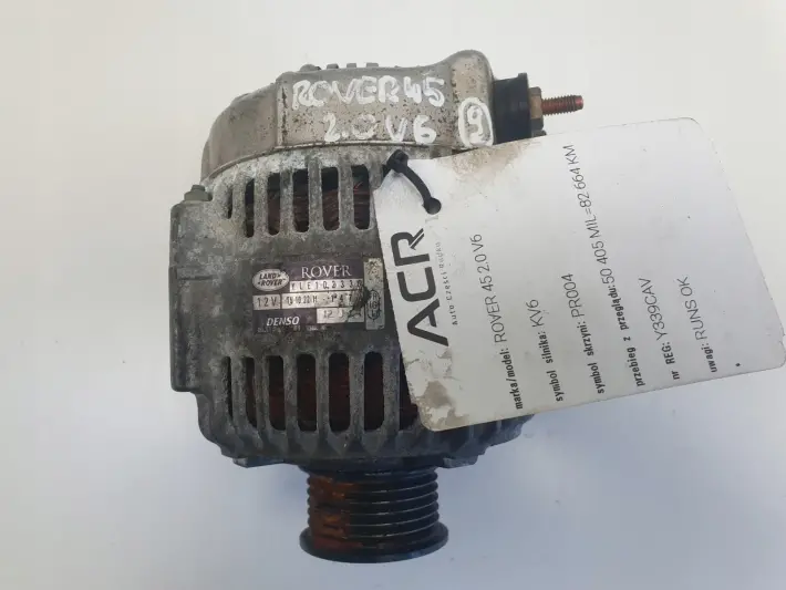 Rover 45 2.0 V6 ALTERNATOR YLE102330 oryginał