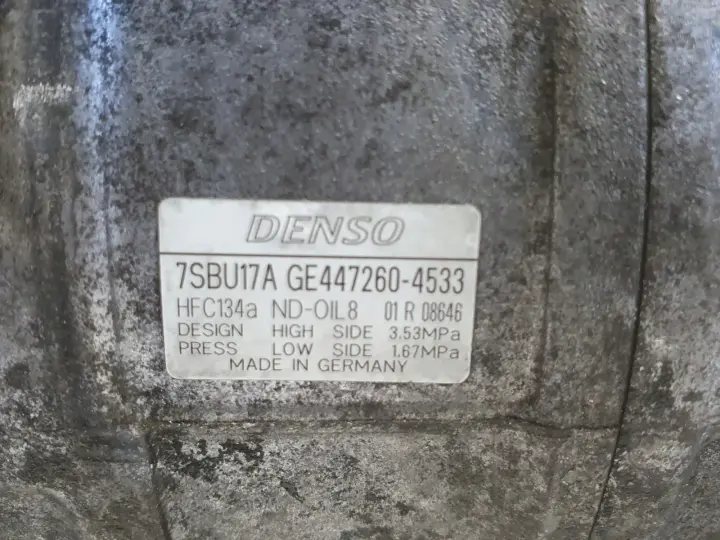 Bmw F10 F11 2.0 D SPRĘŻARKA KLIMATYZACJI pompa 447260-4533
