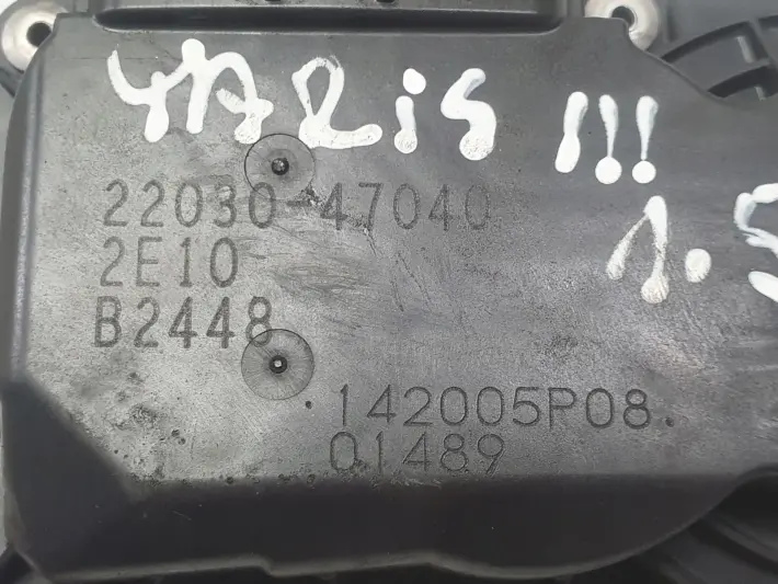 Toyota Yaris III 1.5 VVTi 2NR PRZEPUSTNICA 22030-47040