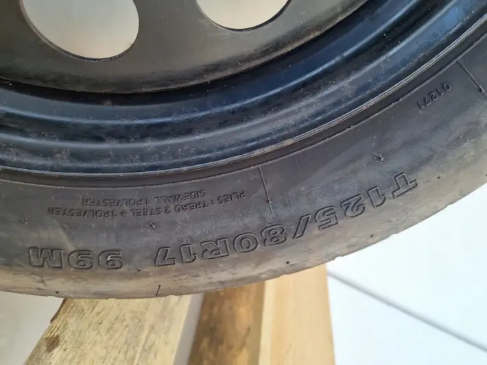 Volvo S80 V70 S60 I KOŁO DOJAZDOWE dojazdówka 125/80 R17 9209872