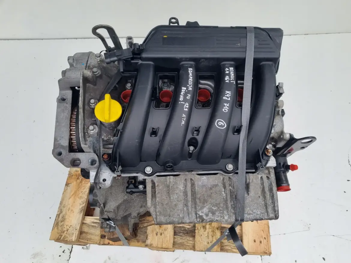 SILNIK KOMPLET Renault Clio II 1.4 16V 98KM test K4J710