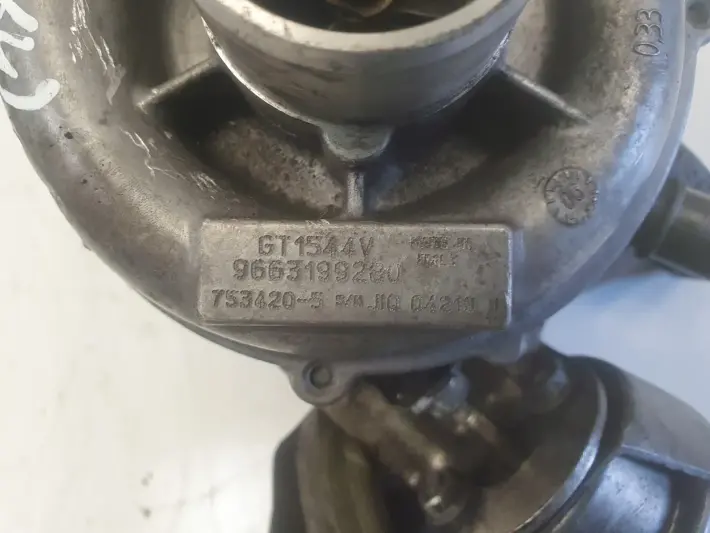 Citroen C4 C5 Peugeot 207 307 1.6 HDI TURBOSPRĘŻARKA turbo 9663199280 109KM