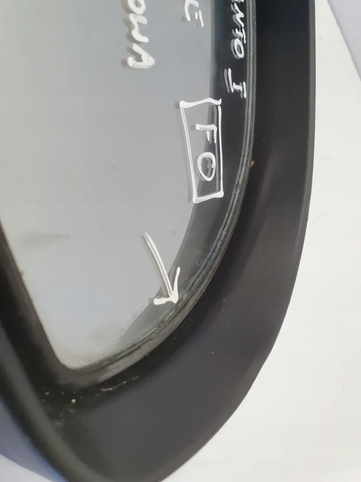 Kia Picato I 03-11r LUSTERKO PRAWE PASAŻERA manualne
