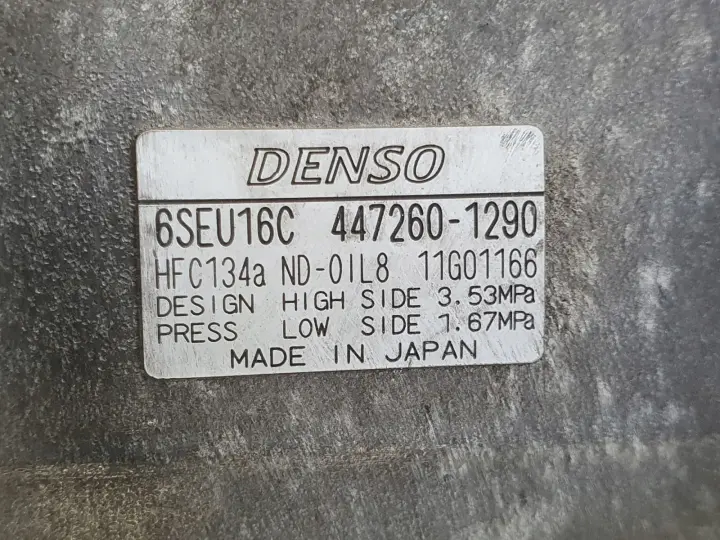 Lexus IS IS220 2.2 D-CAT SPRĘŻARKA KLIMATYZACJI 447260-1290