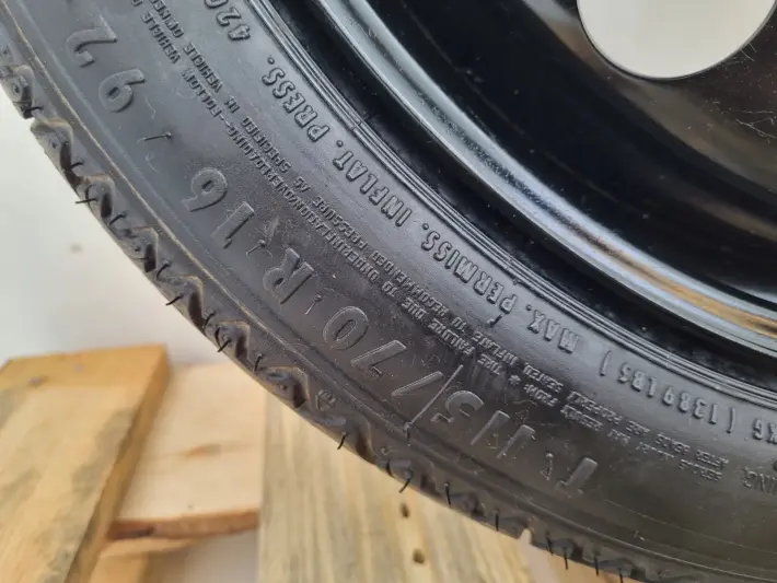 Opel Vectra C Astra H KOŁO DOJAZDOWE dojazdówka 115/70 R16 5x110 2160132