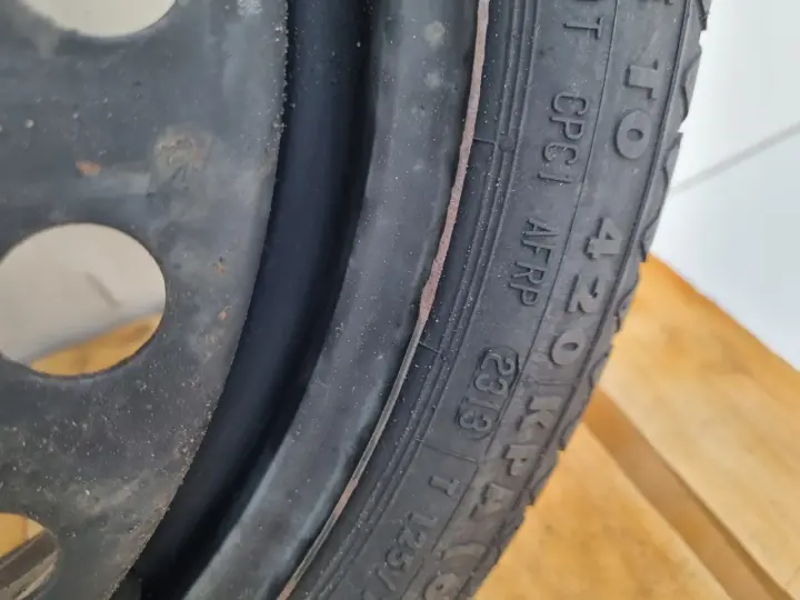Opel Insignia A KOŁO DOJAZDOWE dojazdówka 125/70 R17 5x120 17X4.00B IS41