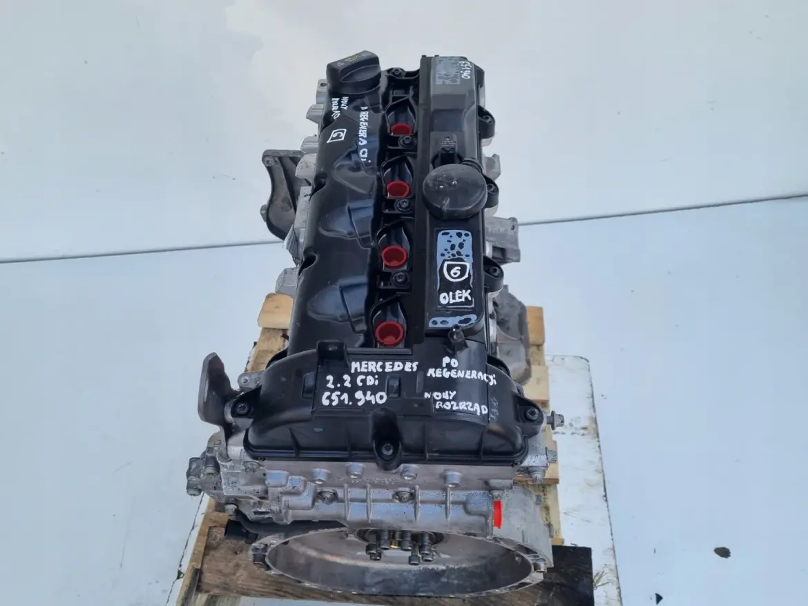 SILNIK PO REGENERACJI Mercedes Vito W639 nowy rozrząd 651.940 651940