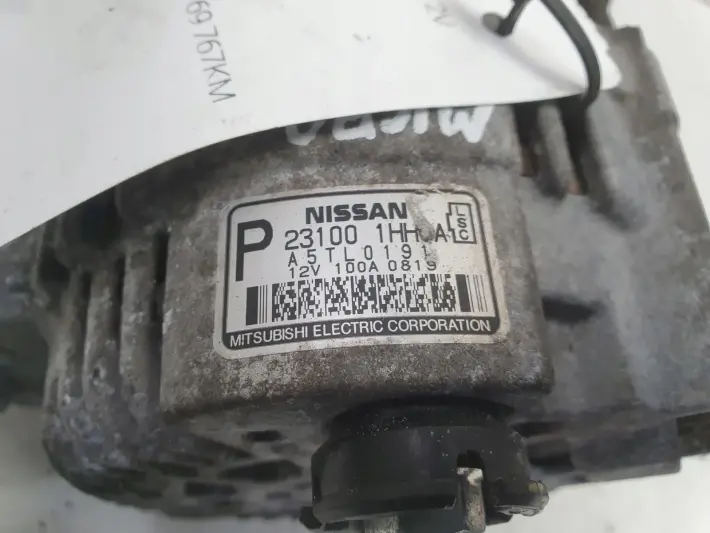 Nissan Micra IV K13 1.2 16V ALTERNATOR 231001HH1A