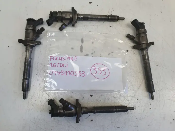 Ford Focus MK2 II 1.6 TDCI WTRYSKIWACZ wtrysk 0445110353