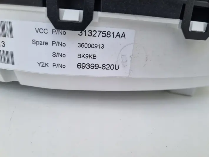 Volvo XC60 I V60 I S60 II 2.4 D5 LICZNIK ZEGARY Europa 31327581AA diesel