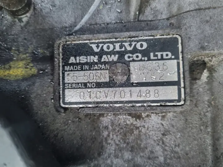 Volvo S60 I 2.0 T TURBO AUTOMATYCZNA SKRZYNIA BIEGÓW 55-50SN 8636762
