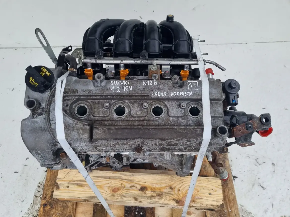 SILNIK KOMPLET Opel Agila II B 1.2 16V ładna kompresja K12B