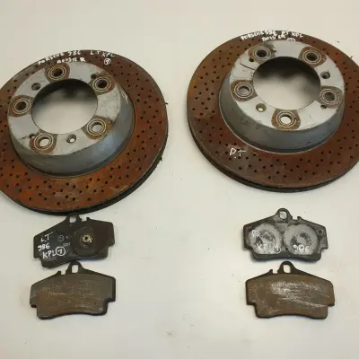 Porsche Boxster 986 3.2 TARCZA HAMULCOWA TYŁ Kpl