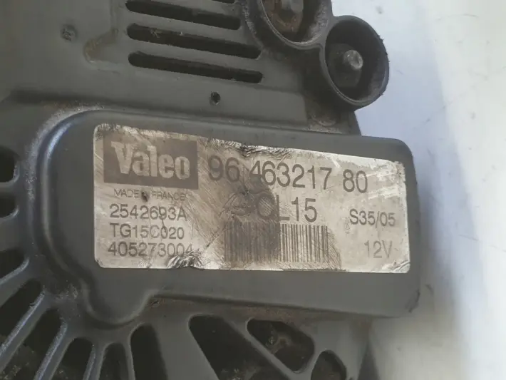 Citroen C5 I 2.0 HDI ALTERNATOR 9646321780 valeo
