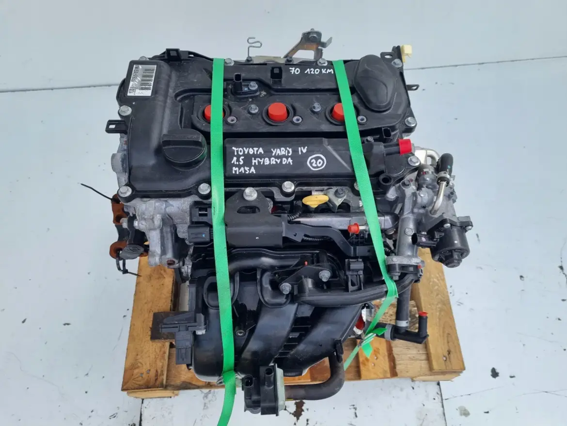SILNIK Toyota Yaris IV 1.5 16V HYBRYDA 116KM dokumenty 70tyś M15A-FXE