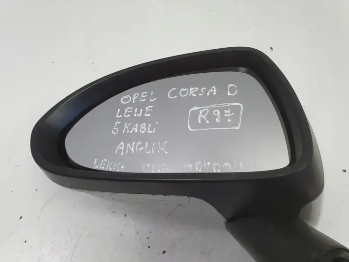 Opel Corsa D 06-14r LUSTERKO LEWE KIEROWCY 5 pin pinów