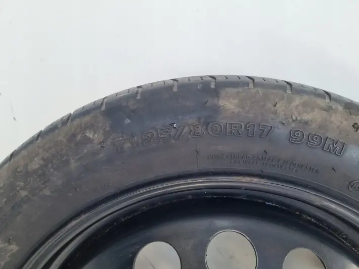 Volvo S80 V70 S60 I KOŁO DOJAZDOWE dojazdówka 125/80 R17 9209872
