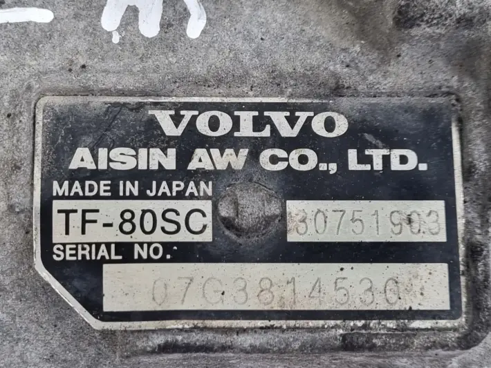 Volvo V70 III 2.4 D D5 185KM AUTOMATYCZNA SKRZYNIA BIEGÓW TF-80SC 30751903