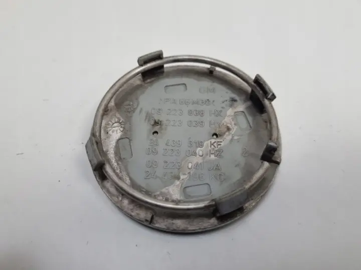 Opel Vauxhall DEKIELEK FELGI Kapsel kołpak 09223038HX 09223039HY 60mm