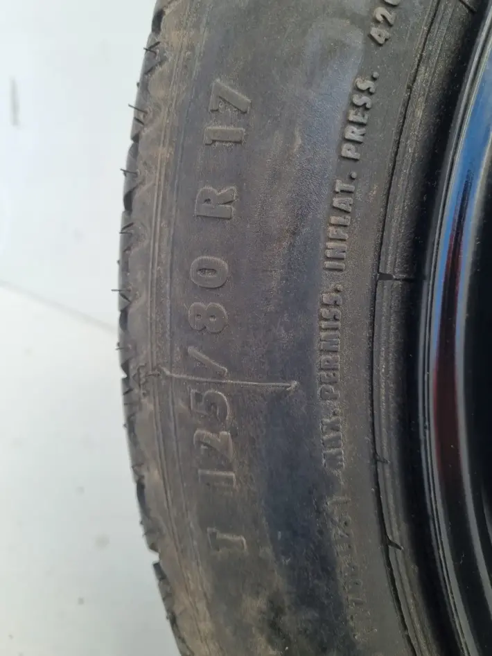 Volvo S80 V70 S60 I KOŁO DOJAZDOWE dojazdówka 125/80 R17 9209872