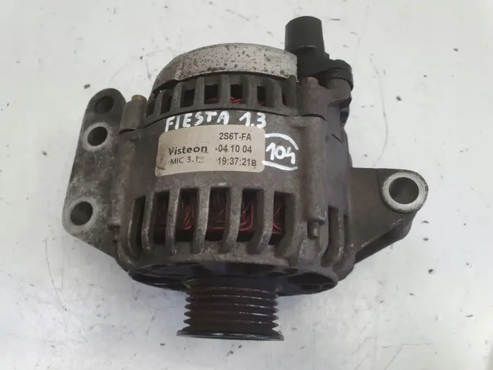 Ford Fiesta V 1.3 8V ALTERNATOR visteon 2S6T-FA