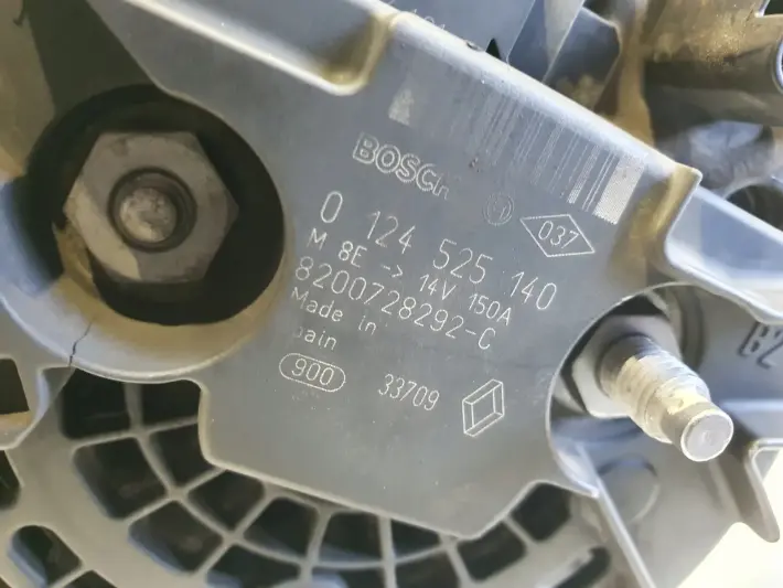 Nissan Qashqai 1.5 DCI ALTERNATOR bosch 0124525140 8200728292-C 150A