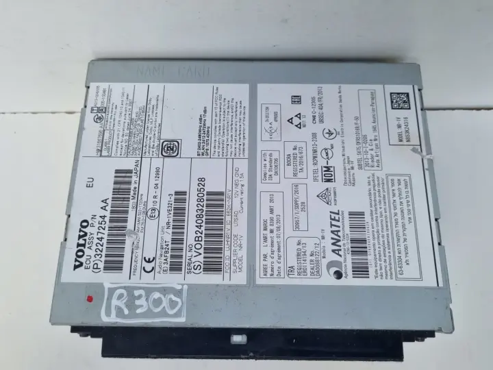 Volvo VOLVO V60 I S60 II V40 II CZYTNIK NAWIGACJI Radio 32247254 32247254AA