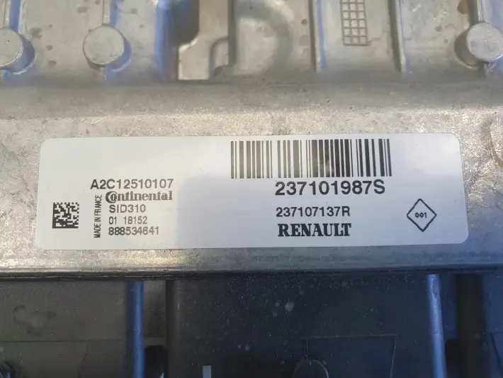 Renault Megane IV 1.5 DCI KOMPUTER SILNIKA sterownik 237101987S A2C12510107