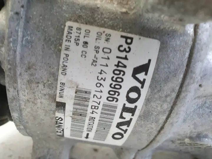 Volvo V40 II 1.5 T2 SPRĘŻARKA KLIMATYZACJI pompa 31469966