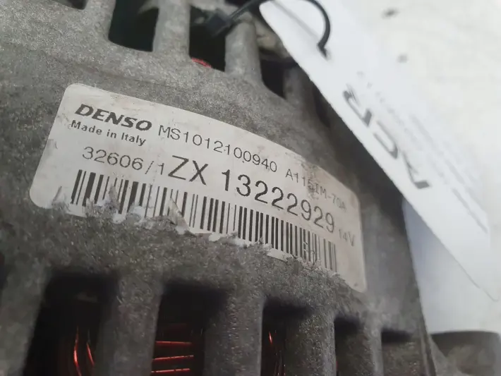 Opel Corsa D 1.2 06-14r ALTERNATOR 70A 13222929 denso