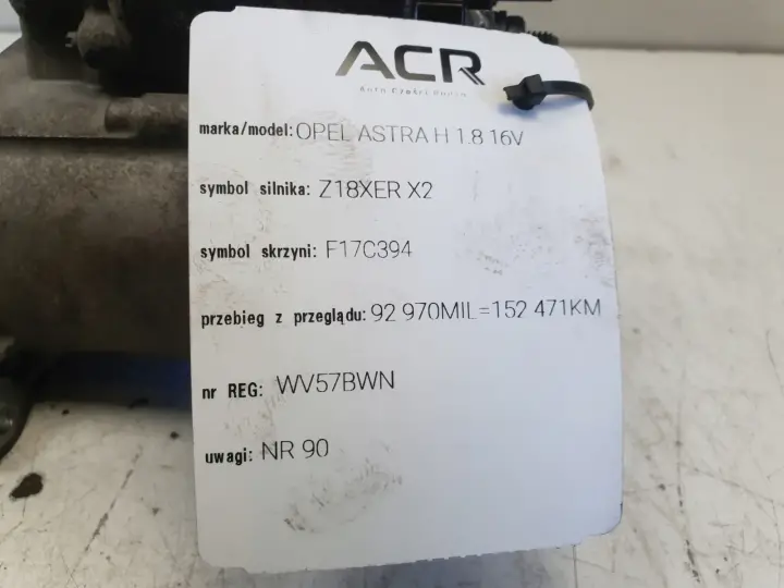 Opel Astra III H 1.8 16V ROZRUSZNIK 55556092