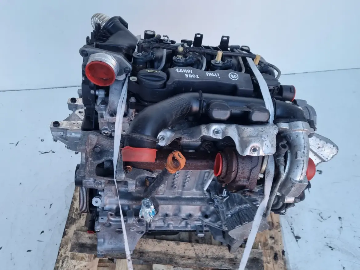 SILNIK KOMPLET Citroen C4 Picasso 1.6 HDI pali 9HX 9H02