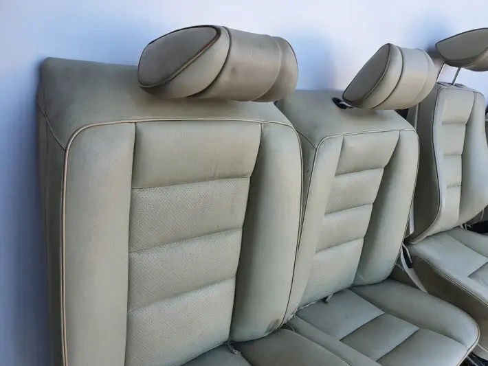 Mercedes W126 Coupe SEC FOTELE KOMPLET FOTELI euro
