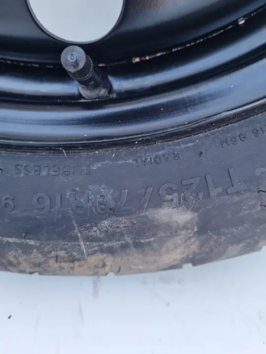 Audi Seat Vw Golf V KOŁO DOJAZDOWE dojazdówka 125/70 R16 1K0601027F 5x112