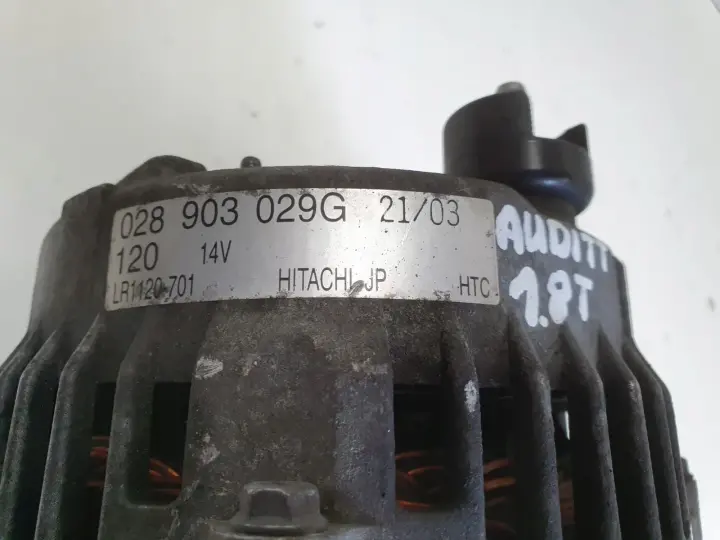 Audi TT 1.8 T ALTERNATOR 028903029G