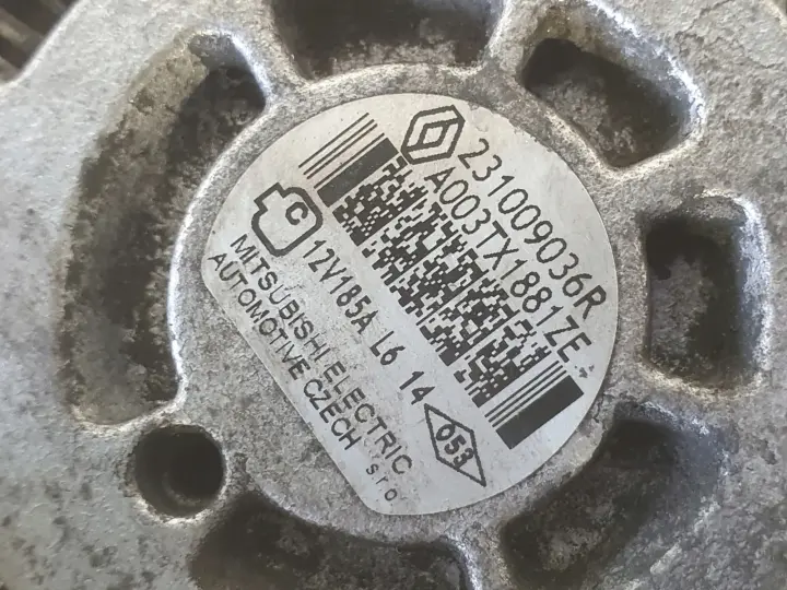 Renault Talisman 1.5 DCI ALTERNATOR 231009036R A003TX1881ZE