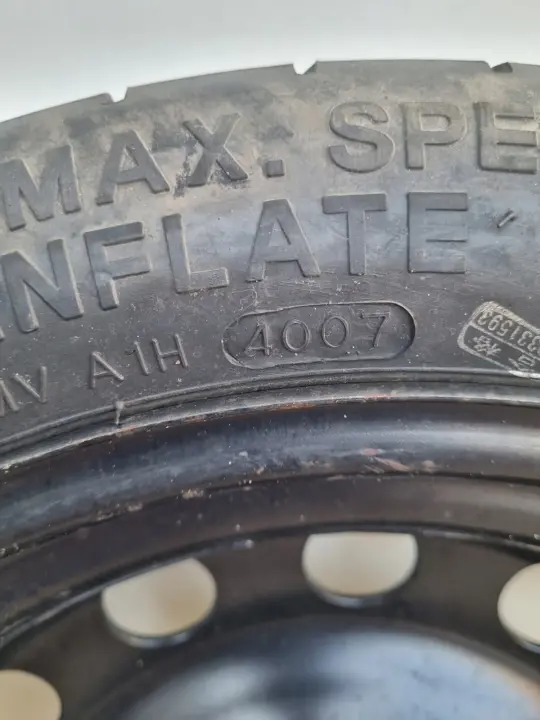 Audi Seat Vw Golf V KOŁO DOJAZDOWE dojazdówka 125/70 R16 1K0601027F 5x112