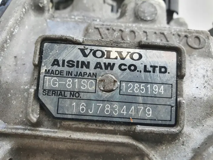 Volvo V90 2.0 T T5 TURBO SKRZYNIA BIEGÓW TG-81SC