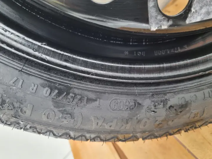 Opel Insignia A KOŁO DOJAZDOWE dojazdówka 125/70 R17 5x120 17X4.00B IS41