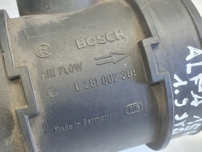 Alfa Romeo 156 1.6 16V PRZEPŁYWOMIERZ POWIETRZA 0281002309