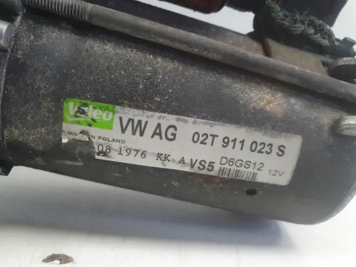 Vw Golf V 1.6 FSI ROZRUSZNIK valeo 02T911023S D6GS12