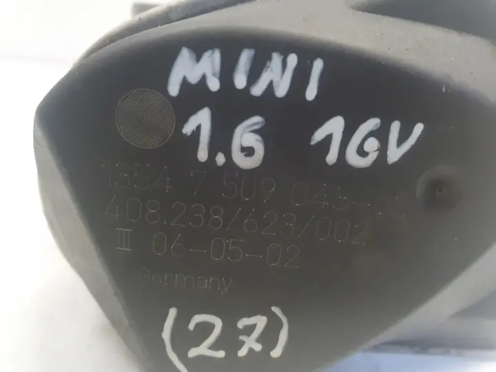 Mini Cooper R50 R53 1.6 16V PRZEPUSTNICA 7509043