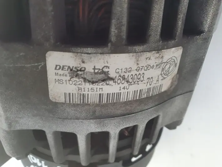 Fiat Punto II 1.2 8V ALTERNATOR 46843093 denso 70A