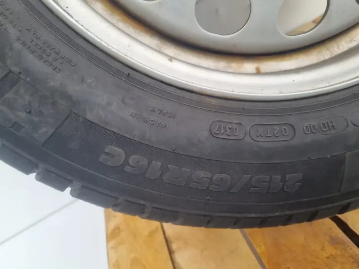 Toyota Proace KOŁO ZAPASOWE Zapas felga 215/65 R16C 5x108 ET46 7JX16H2