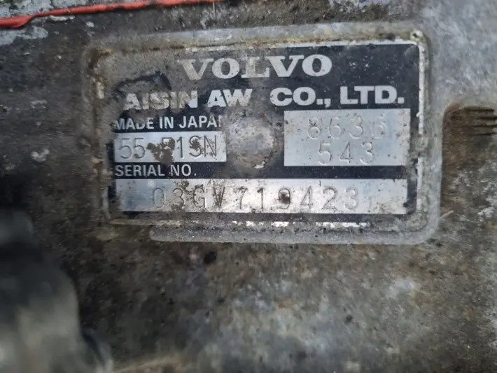 Volvo V50 C30 S40 II 2.5 T TURBO AUTOMATYCZNA SKRZYNIA BIEGÓW 8636543