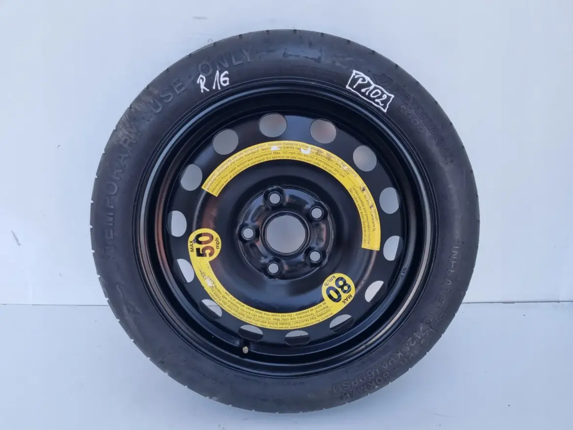 Audi Seat Vw Golf V KOŁO DOJAZDOWE dojazdówka 125/70 R16 1K0601027F 5x112