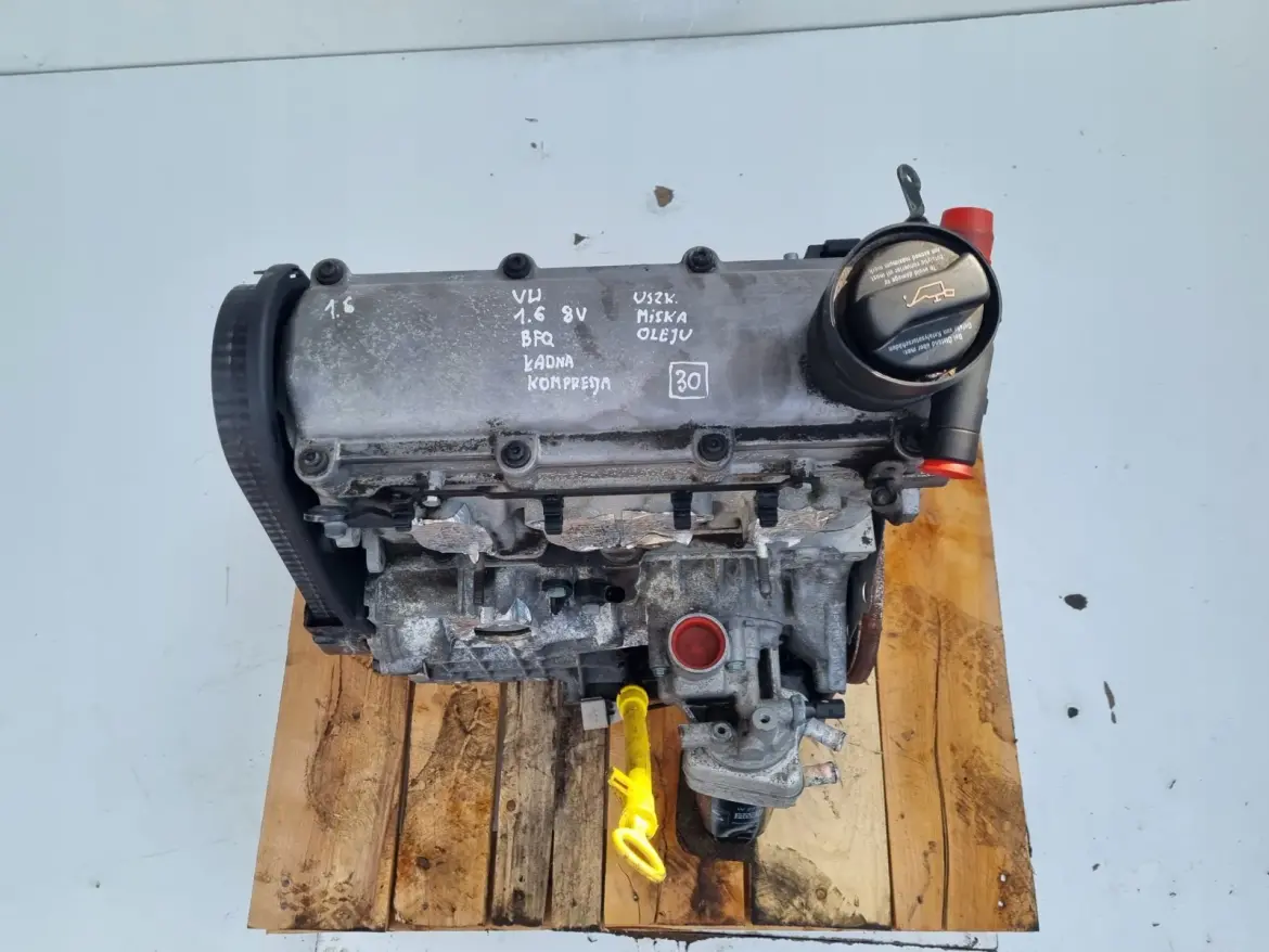 SILNIK BEZ OSPRZĘTU VW Bora 1.6 8V 102KM test 159tyś BFQ