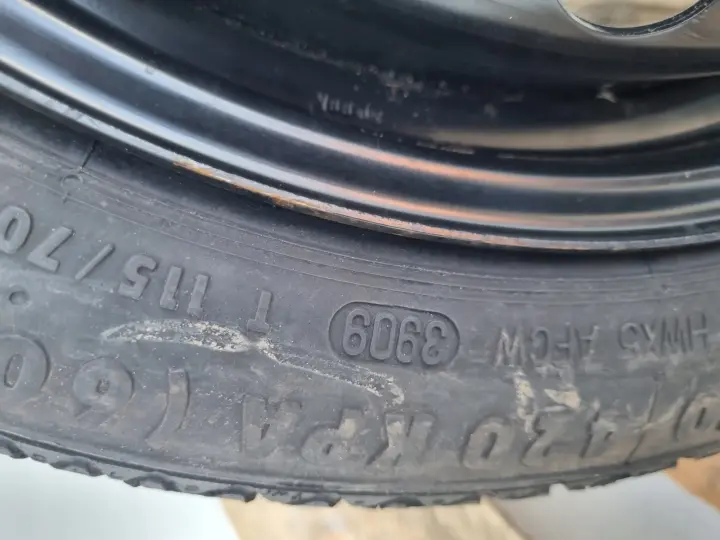 Opel Vectra C Astra H KOŁO DOJAZDOWE dojazdówka 115/70 R16 5x110 2160132