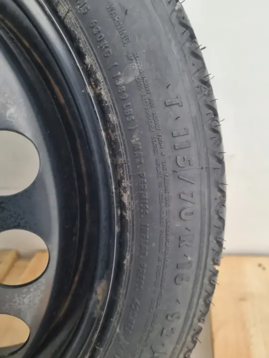 Opel Vectra C Astra H KOŁO DOJAZDOWE dojazdówka 115/70 R16 5x110 2160132